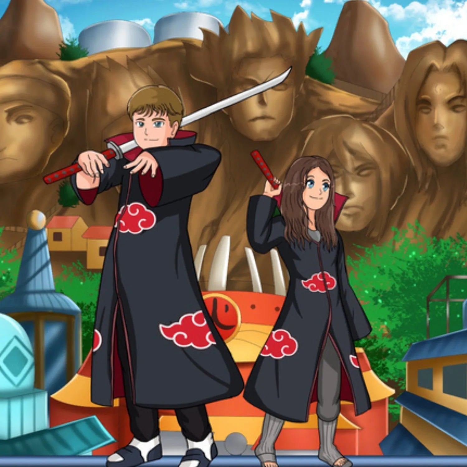 Your Ninja Spirit with Custom Naruto Portraits